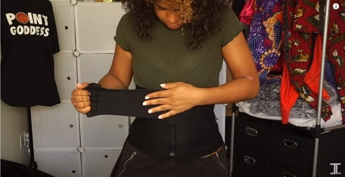 Diy waist trainer with best sale plastic wrap